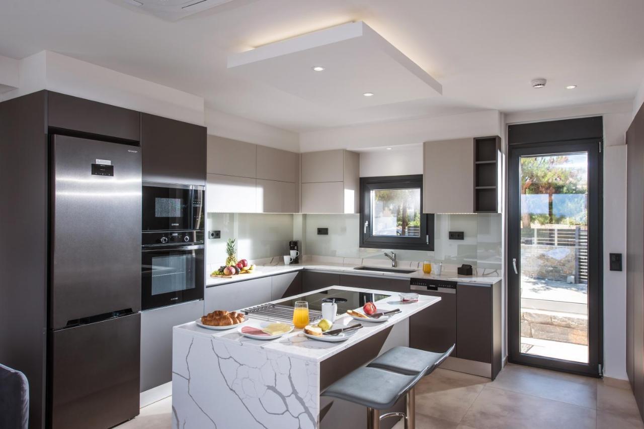 Luxury Villa Marelina แอร์ซอนิสซอส ภายนอก รูปภาพ