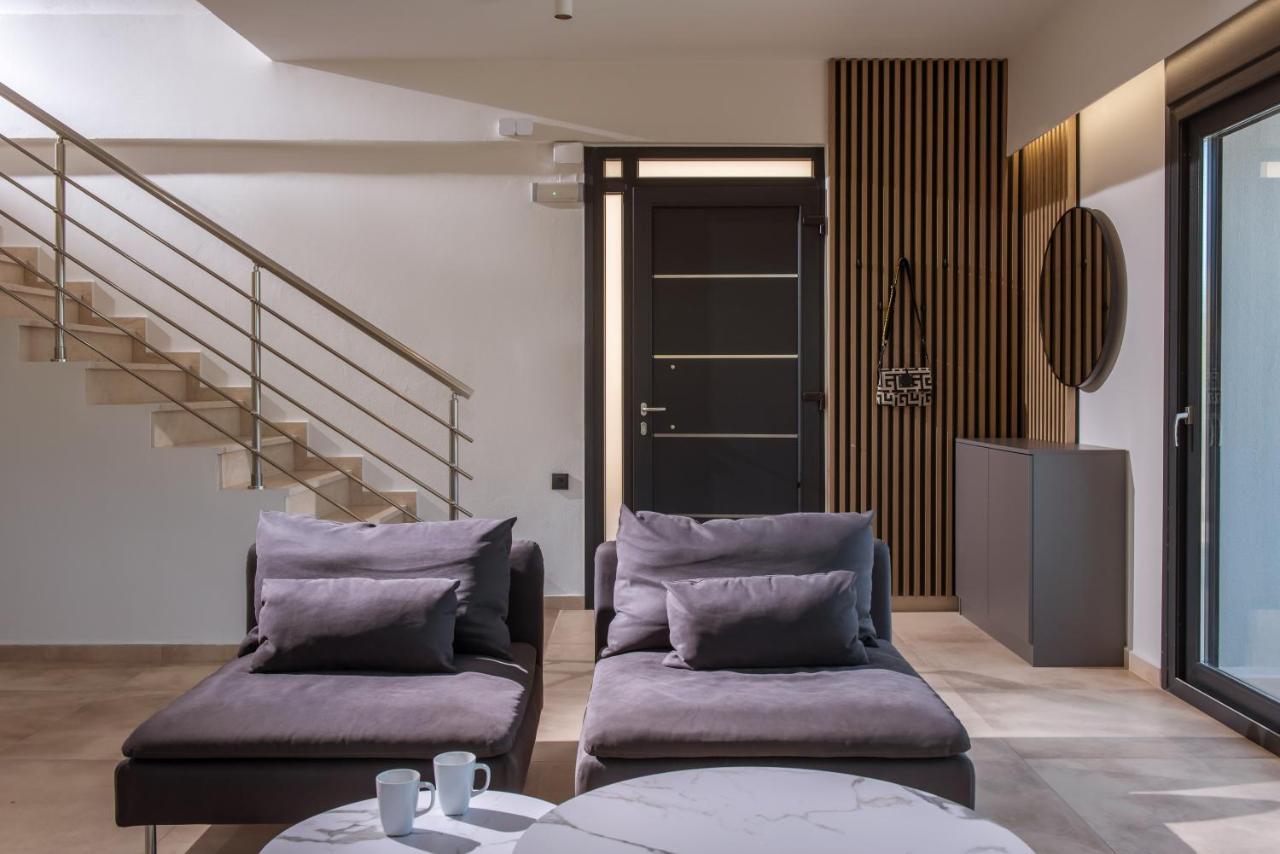 Luxury Villa Marelina แอร์ซอนิสซอส ภายนอก รูปภาพ