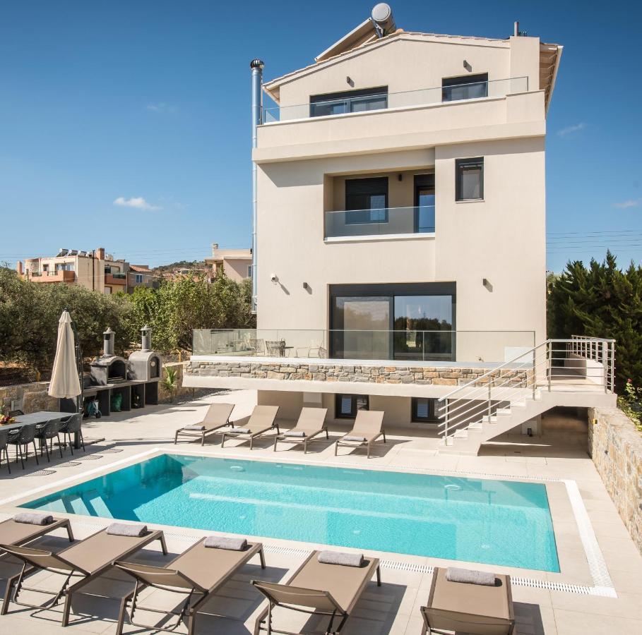 Luxury Villa Marelina แอร์ซอนิสซอส ภายนอก รูปภาพ