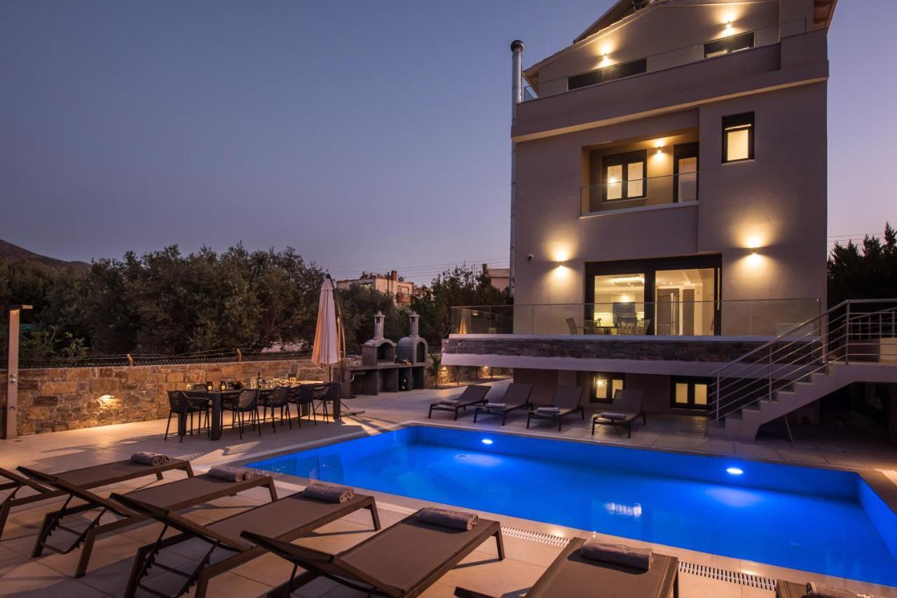 Luxury Villa Marelina แอร์ซอนิสซอส ภายนอก รูปภาพ